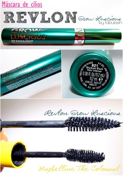 Rímel - Revlon - Grow Luscious by Fabulash