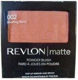Blush Revlon - Matte Powder - BLUSHING BERRY 002