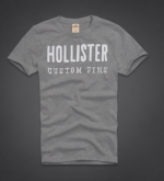 Camiseta Hollister - Tamanho M - Cinza