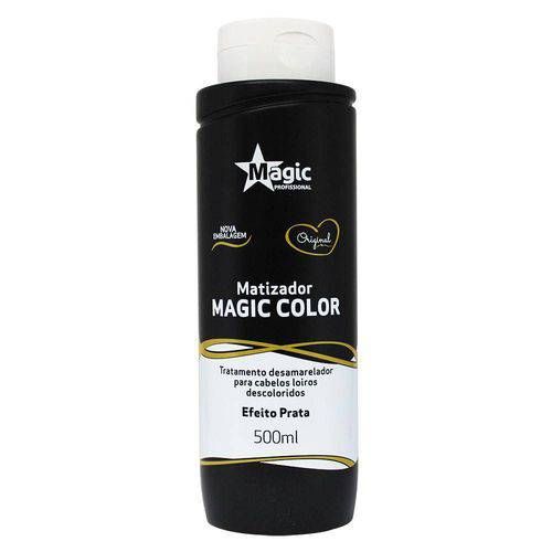 Matizador Magic Color - Efeito Prata 500ml - Magic Profissional