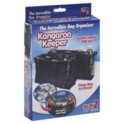 Kangaroo Keeper - Organizador De Bolsa cor Preta