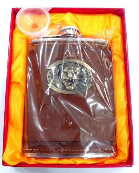 Cantil Garrafa para Whisky de bolso - Tigre