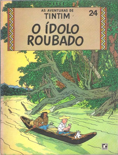 Livro: AS AVENTURAS DE TINTIM O ÍDOLO ROUBADO